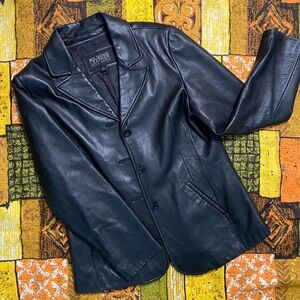 Vintage Wilson’s Black Leather jacket